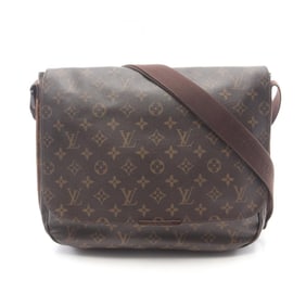Louis Vuitton Messenger Bobble MM Monogram Shoulder Bag in Coated Canvas, Brown, Women's, M97038