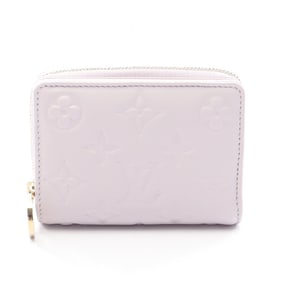 Louis Vuitton Coussin Portefeuille Bifold Wallet, Leather, Women's, Purple, Misty Lilac, M25705