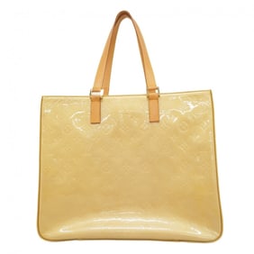 Louis Vuitton Vernis Columbus Tote Bag M91023 Beige Women's
