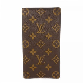 Louis Vuitton Monogram Long Wallet, Porte Carte Credit Yen, M60825, Brown, Men's/Women's