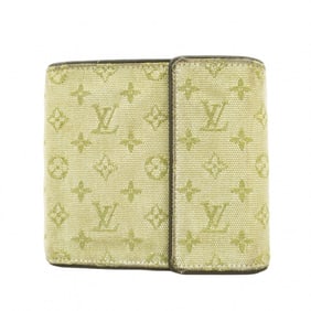 Louis Vuitton Monogram Mini Wallet Porte-Bie Carte Credit M92240 Khaki Women's