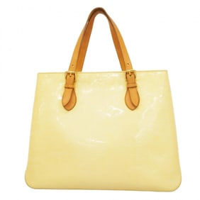 Louis Vuitton Vernis Brentwood Tote Bag M91512 Pearl Women's