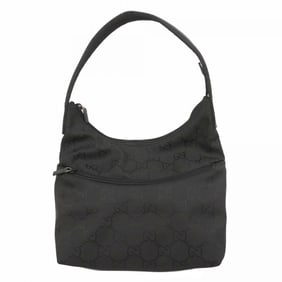 Gucci GG Nylon Handbag 001 3386 Black Women's