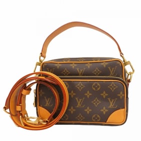 Louis Vuitton Monogram Nile Handbag M14016 Brown 2-Way Bag for Women