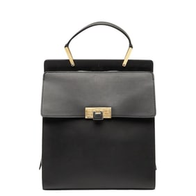 Balenciaga Backpack 370636 Black Leather Women's BALENCIAGA