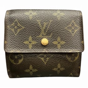 Louis Vuitton Monogram Portefeuille Elise M61654 Tri-fold Wallet for Women