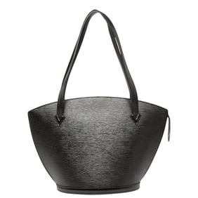 Louis Vuitton Epi Saint-Jacques Shopping Handbag/Shoulder Bag M52262 Noir Black Leather Women's