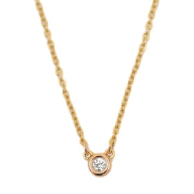 Tiffany & Co. By the Yard Necklace, approx. 0.08ct Diamond, 18K Yellow Gold