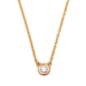 Tiffany & Co. By the Yard Necklace, 0.18ct Diamond, 18K Yellow Gold