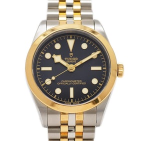 Tudor Black Bay 36 S&G Dial Watch 79643 Stainless Steel Yellow Gold Men's Automatic
