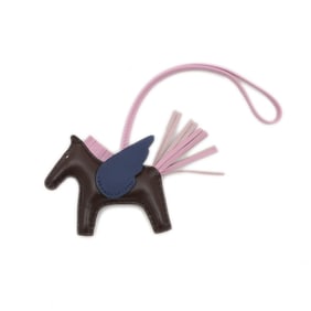 Hermes Hermès Rodeo Pegasus PM Bag Charm Rouge Cellier Mauve Sylvestre Blue
