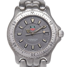 TAG Heuer Cell Watch WG1213-K0 Quartz Gray Dial Stainless Steel Boys' HEUER