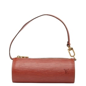 Louis Vuitton Epi Soufflot Accessory Pouch M52227 Castilian Red Leather Women's LOUIS VUITTON