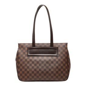 Louis Vuitton Damier Parioli PM Handbag Tote Bag N51123 Brown Leather Women's LOUIS VUITTON