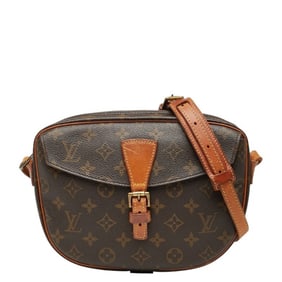 Louis Vuitton Monogram Jeune Fille GM Crossbody Shoulder Bag M51225 Brown Leather Women's LOUIS