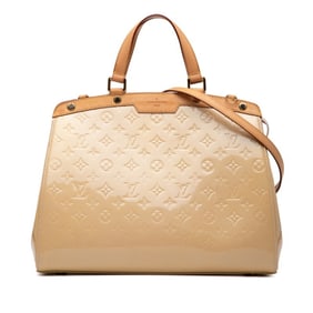Louis Vuitton Monogram Vernis Blair GM Handbag/Shoulder Bag, 2-Way, M90067, Beige Rose Angelique