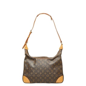 Louis Vuitton Monogram Boulogne 35 One-Shoulder Bag M51260 Brown PVC Leather Women's LOUIS VUITTON