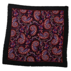 Christian Dior Dior all-over print scarf in black and multicolor for women