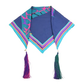 Louis Vuitton Giraffe Silk Scarf, Multicolor, Men's and Women's, h31626a