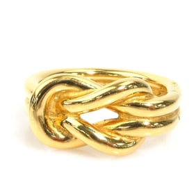 Hermes scarf ring, metal, gold, women's, w1298a