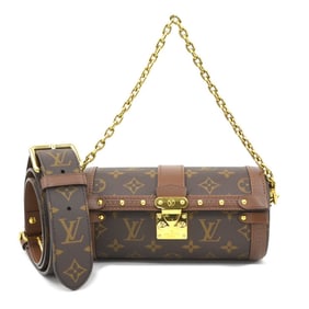 Louis Vuitton Monogram Papillon Trunk Handbag Shoulder Bag in Canvas Brown, Women's, M57835 90189g