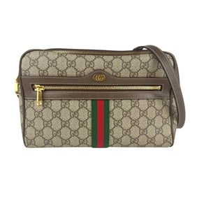Gucci Ophidia Shoulder Bag in GG Supreme Canvas, Brown, Men's/Women's, 517080 z7189