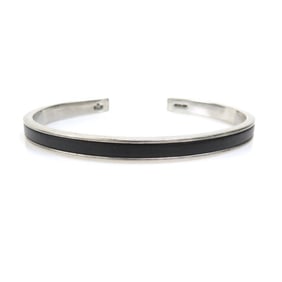 Gucci Bracelet in 925 Sterling Silver, Black and Women's, r10836a