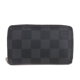 Louis Vuitton N63076 Zippy Coin Purse Damier Graphite Case Canvas Men's LOUIS VUITTON