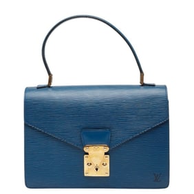 Louis Vuitton Epi Concorde Handbag M52135 Toledo Blue Leather Women's LOUIS VUITTON