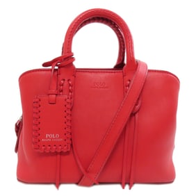 Polo Ralph Lauren 2-Way Leather Handbag for Women