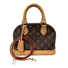 LOUIS VUITTON Alma BB M53152 Women's Monogram Handbag, 2-Way Shoulder Bag