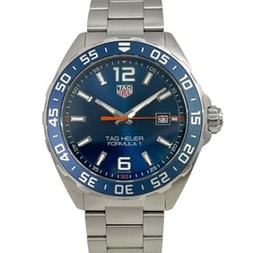TAG HEUER Formula 1 WAZ1010.BA0842 Stainless Steel Men's Watch with Quartz Movement, Blue