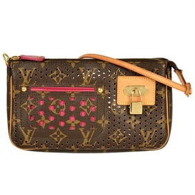 Louis Vuitton LOUIS VUITTON Perfor Accessoires Pochette Monogram Canvas M95183 CA0016