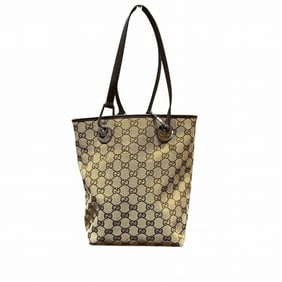 Gucci GG Canvas 120840 Bag Handbag Tote Women's