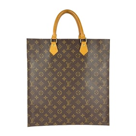 Louis Vuitton Monogram Sac Plat Handbag in Canvas, Brown and Gold, Men's, M21866 z7183