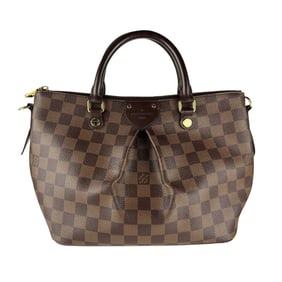 Louis Vuitton Damier Siena PM Shoulder Bag/Handbag in Canvas/Ebene, Women's, N41545 z7203