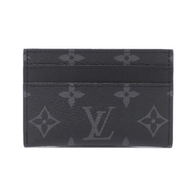 Louis Vuitton Monogram Eclipse Porte Carte Double M62170 Business Card Case