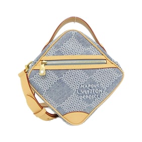 Louis Vuitton Damier Denim 3D Chess Messenger Shoulder Bag N40706