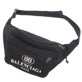 Balenciaga 482389 Nylon Black Body Bag 0721 BALENCIAGA