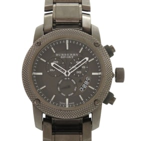 Burberry Sport BU7716 Chronograph Stainless Steel Brown Quartz Watch 1740 BURBERRY