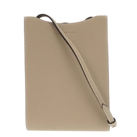 Unused Bonaventura Rear Mini BSCT1-GG Greige Leather Shoulder Bag 0292 BONAVENTURA