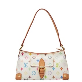 Louis Vuitton Monogram Multicolore Eliza Shoulder Bag M40098 in Bron White Leather, Women's