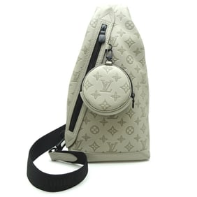 Louis Vuitton Duo Sling Bag Men's Body M14916 Monogram Shadow Sable