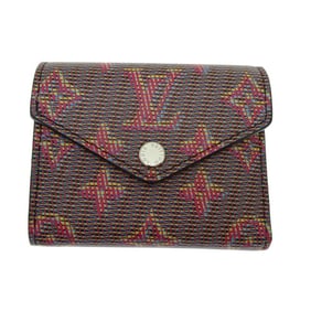 Louis Vuitton Portefeuille Zoe Women's Tri-fold Wallet M68673 LV Pop Multicolor