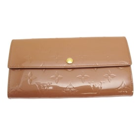 Louis Vuitton Portefeuille Sarah Women's Long Wallet M91767 Vernis Roseville