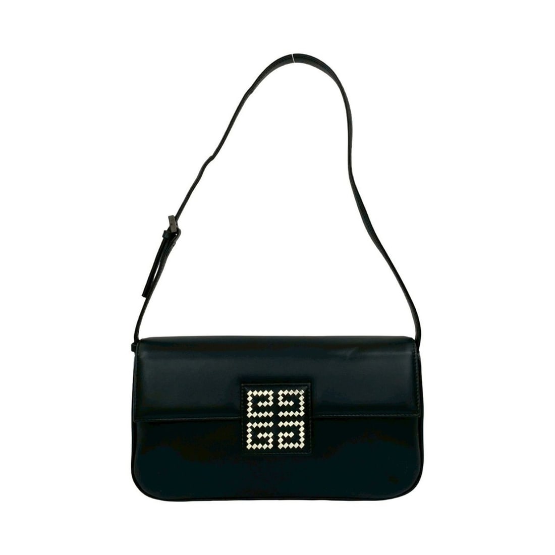 GIVENCHY 4G Logo Leather Genuine Mini Semi One Shoulder Bag Pochette Sacoche Black 13899: --- Catalog ---Category: SizeSize (HxWxD): 15cm x 26cm x 5.5cm / 5.9'' x 10.23'' x 2.16''Category: DesignType: Pochette, Shoulder bagColor: BlackGender: WomenMaterial: Leather Category: GeneralBrand: