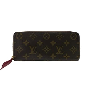LOUIS VUITTON Louis Vuitton Wallet M60742 Portefeuille Clemence Monogram Long Brown