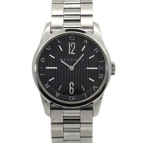 BVLGARI Solotempo ST37S Men's Black Quartz Watch
