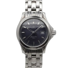 OMEGA Seamaster 120 Women's Watch 2571 81 Date Blue Quartz