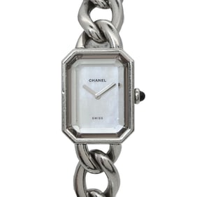CHANEL Premiere Women's White Shell Quartz Watch, Size L, H1064